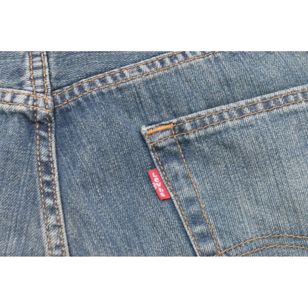 Levis 559 Relaxed Straight Jeans Mens 38x30‎ Blue Excellent Medium Wash Denim